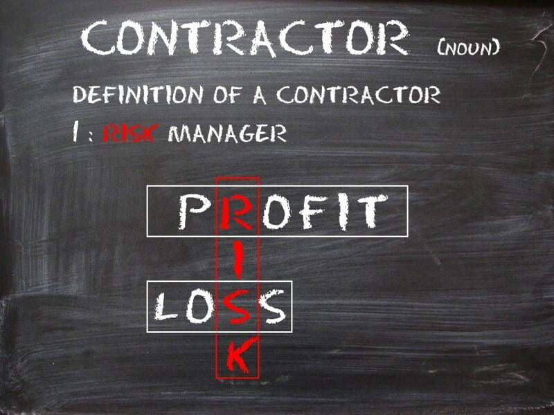 General Contractors a.k.a. Risk Managers